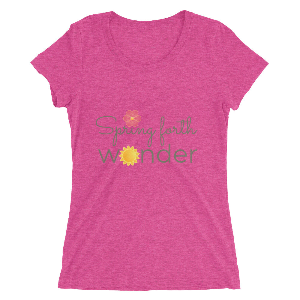 Ladies' short sleeve t-shirt
