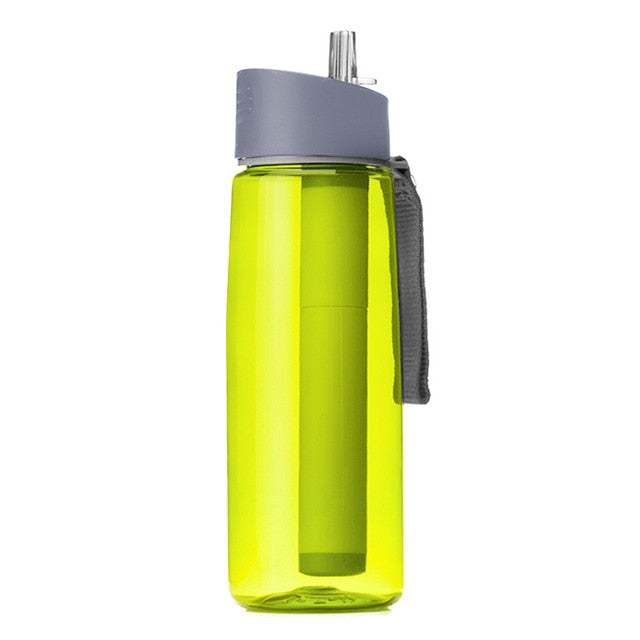 Purewell Water Filtration Purifier for Outdoor Emergency Camping Hiking Traveling Water Bottle Replacement Filter Camping Equipment