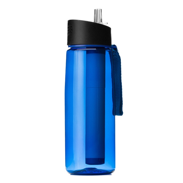 Purewell Water Filtration Purifier for Outdoor Emergency Camping Hiking Traveling Water Bottle Replacement Filter Camping Equipment