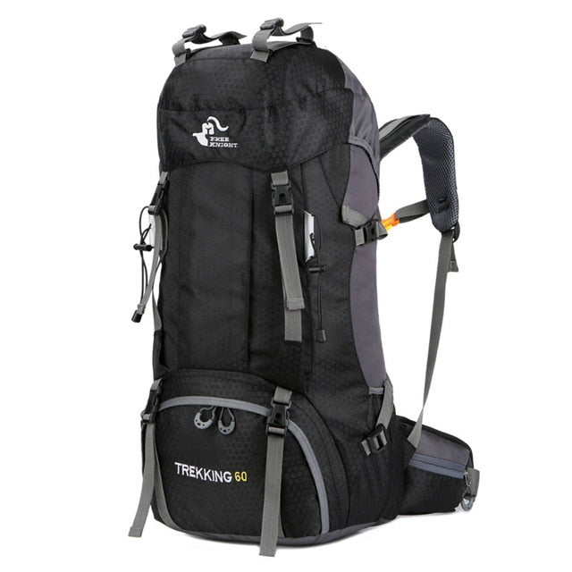 New 50L & 60L Outdoor Backpack Camping Climbing Bag Waterproof Mountaineering Hiking Backpacks Molle Sport Bag