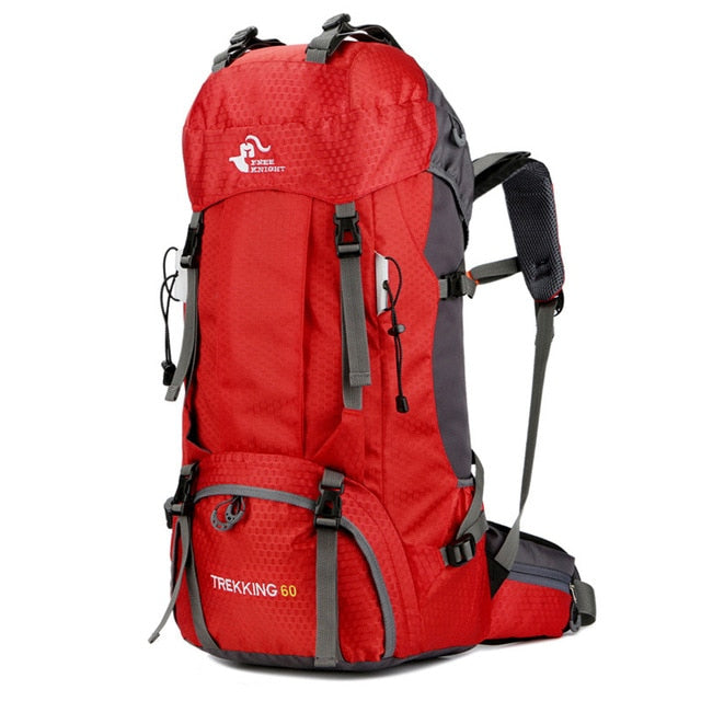 New 50L & 60L Outdoor Backpack Camping Climbing Bag Waterproof Mountaineering Hiking Backpacks Molle Sport Bag