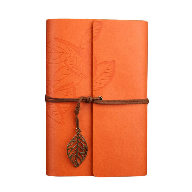 Retro Notebook Diary Notepad Literature PU Leather Note Book Stationery Gifts Traveler Journal Planners Office School Supplies