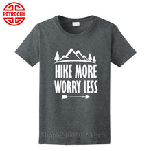 Outdoor Mountains Hiking T-shirt National Parks Casual Walking Sports Cotton Short Sleeve T shirt Climbing Tops Adventure Tshirt