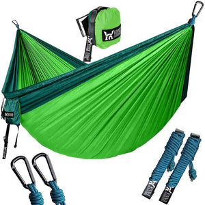 Upgrade Camping Hammock Outdoor Tourist Hanging Hammocks Portable Parachute Nylon Hiking Hammock For Backpacking Travel